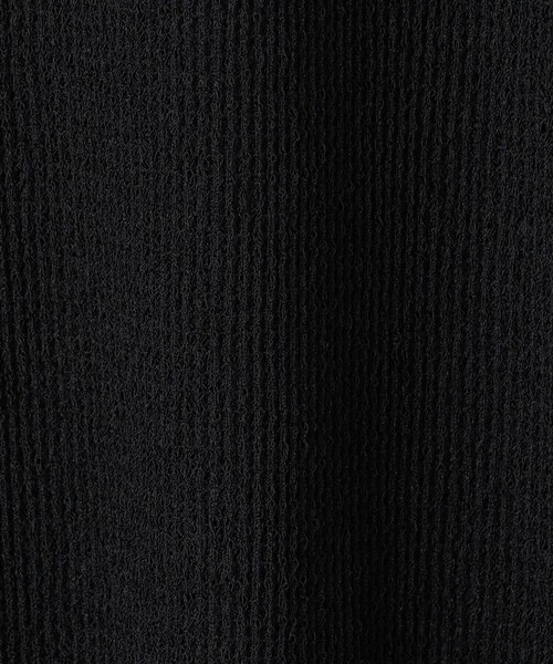 BALLSEY(ボールジィ)の「ワッフルジャージーコンビ フレンチスリーブプルオーバー(Tシャツ/カットソー・レディース・ホワイト/ボルドー/ブラック・S)」の14枚目の写真
