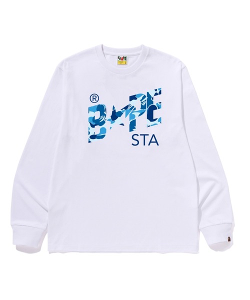 ABC CAMO BAPE STA LS TEE（Tシャツ/カットソー）｜A BATHING APE（ア