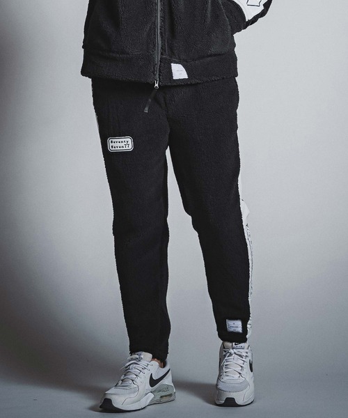 seventy seven(セブンティセブン)の「mp15265- boa jogger pants ボアジョガーパンツ(7726W040)(その他パンツ・メンズ・ブラック×ホワイト/ブラック×ブラック/グレー系その他・S/M/L/XL)」の11枚目の写真