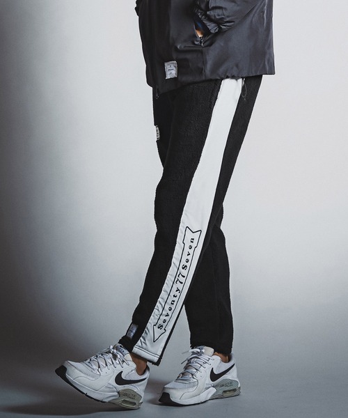seventy seven(セブンティセブン)の「mp15265- boa jogger pants ボアジョガーパンツ(7726W040)(その他パンツ・メンズ・ブラック×ホワイト/ブラック×ブラック/グレー系その他・S/M/L/XL)」の13枚目の写真