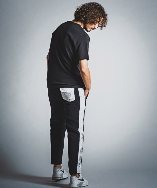 seventy seven(セブンティセブン)の「mp15265- boa jogger pants ボアジョガーパンツ(7726W040)(その他パンツ・メンズ・ブラック×ホワイト/ブラック×ブラック/グレー系その他・S/M/L/XL)」の17枚目の写真