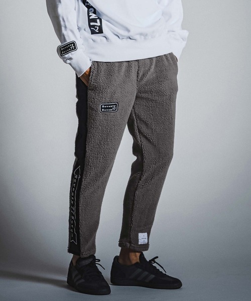 seventy seven(セブンティセブン)の「mp15265- boa jogger pants ボアジョガーパンツ(7726W040)(その他パンツ・メンズ・ブラック×ホワイト/ブラック×ブラック/グレー系その他・S/M/L/XL)」の18枚目の写真