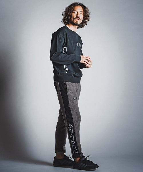 seventy seven(セブンティセブン)の「mp15265- boa jogger pants ボアジョガーパンツ(7726W040)(その他パンツ・メンズ・ブラック×ホワイト/ブラック×ブラック/グレー系その他・S/M/L/XL)」の22枚目の写真