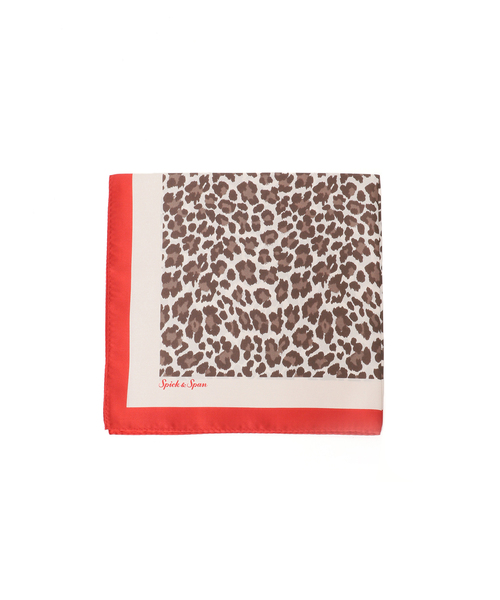 Spick & Span(スピックアンドスパン)の「《別注 / 》Spick & Span LEOPARD PRINT SCARF(バンダナ/スカーフ・レディース・その他6・FREE)」の5枚目の写真