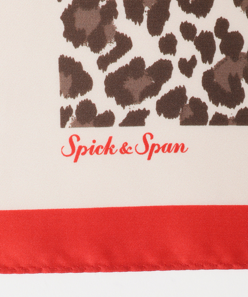 Spick & Span(スピックアンドスパン)の「《別注 / 》Spick & Span LEOPARD PRINT SCARF(バンダナ/スカーフ・レディース・その他6・FREE)」の7枚目の写真