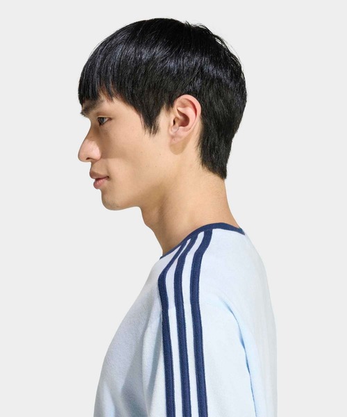 adidas(アディダス)の「テリー カリ 半袖Tシャツ / アディダスオリジナルス adidas Originals(Tシャツ/カットソー・メンズ・ブルー系その他・X-SMALL/X-LARGE/SMALL/MEDIUM/XX-LARGE/XX-SMALL/LARGE/3XL)」の6枚目の写真