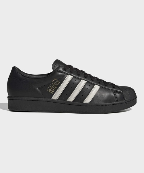 adidas(アディダス)の「SUPERSTAR VINTAGE / スーパースター ヴィンテージ スニーカー アディダスオリジナルス adidas Originals(スニーカー・メンズ・ブラック×ホワイト・22.0cm/28.5cm/29.0cm/29.5cm/25.5cm/26.0cm/26.5cm/27.0cm/27.5cm/28.0cm/22.5cm/23.0cm/23.5cm/24.0cm/24.5cm/25.0cm)」の1枚目の写真