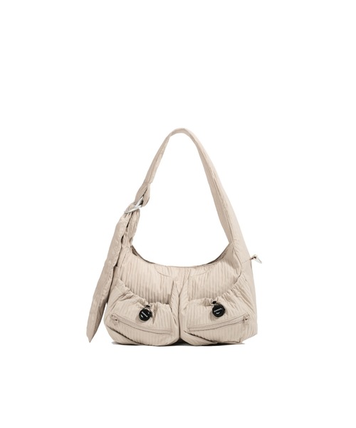 OFFWINTER(オフウィンター)の「【OFFWINTER】ワッシャー 2WAY Hobo ショルダーバッグ(S)(ショルダーバッグ・メンズ・ダークカーキ/ブルー/グリーン・SMALL)」の5枚目の写真