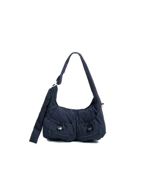 OFFWINTER(オフウィンター)の「【OFFWINTER】ワッシャー 2WAY Hobo ショルダーバッグ(S)(ショルダーバッグ・メンズ・ダークカーキ/ブルー/グリーン・SMALL)」の6枚目の写真