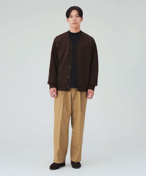 BEAMS HEART（ビームスハート）の「ニットカーディガン（ニット/セーター・メンズ・ダークブラウン/ブラック・SMALL/MEDIUM/LARGE/X-LARGE）」の6枚目の写真