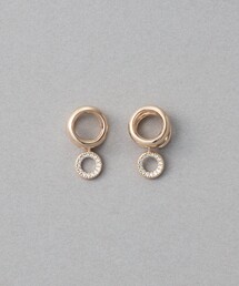 [ONLINE Limited] ビジュー チャーム ループイヤリング