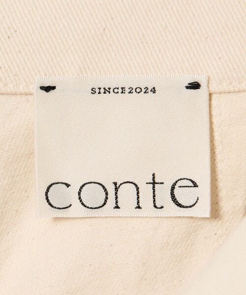 conte(コンテ)の「<conte>コットン フラップポケットパンツ(その他パンツ・レディース・ナチュラル・36/38)」の13枚目の写真