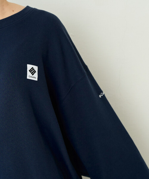 FREAK'S STORE(フリークスストア)の「限定展開 Columbia × FREAK'S STORE/コロンビア 別注W IMPERIAL PARK SWEAT CREW/ウィメンズ インペリアル パーク スウェット クルー(スウェット・レディース・ブラック/その他1/ライトグレー/ネイビー/ワイン・フリ-)」の14枚目の写真