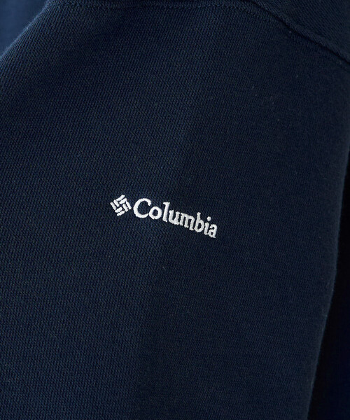 FREAK'S STORE(フリークスストア)の「限定展開 Columbia × FREAK'S STORE/コロンビア 別注W IMPERIAL PARK SWEAT CREW/ウィメンズ インペリアル パーク スウェット クルー(スウェット・レディース・ブラック/その他1/ライトグレー/ネイビー/ワイン・フリ-)」の7枚目の写真