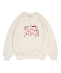 ドーナツ刺繍スウェット