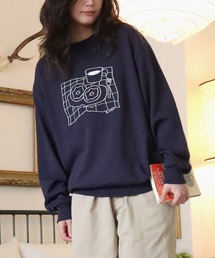 Snoozie（スヌージー）の「ドーナツ刺繍スウェット（スウェット）」