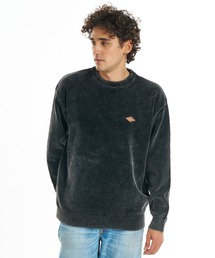 BILLABONG メンズ WAVE WASHED CREW【2026年秋冬モデル】/ビラボンフェードクルーネックスウェット