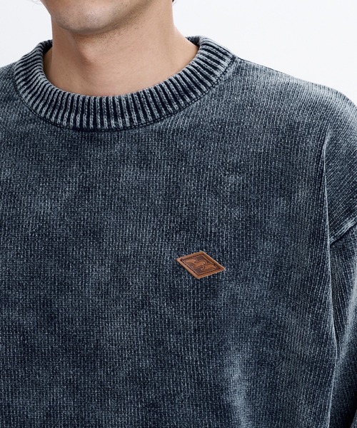 BILLABONG(ビラボン)の「BILLABONG メンズ WAVE WASHED CREW【2026年秋冬モデル】/ビラボンフェードクルーネックスウェット(スウェット・メンズ・ブラウン系その他/ブラック系その他/グレー系その他・LARGE/MEDIUM)」の1枚目の写真