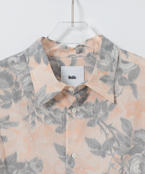 EDIFICE(エディフィス)の「Hedie.+ Blurred Flower Shirt(シャツ/ブラウス・メンズ・オレンジ・2/3)」の6枚目の写真