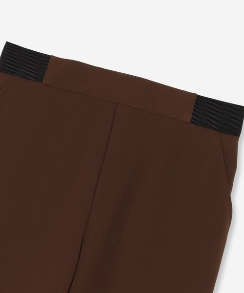 R-ISM(リズム)の「【人気シルエット・洗える】ベーシッククロップドパンツ(その他パンツ・レディース・ベージュ/ブラウン・2/4)」の7枚目の写真
