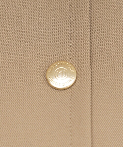 MACKINTOSH PHILOSOPHY(マッキントッシュ フィロソフィー)の「【WELBURY STUDS(ウェルベリースタッズ)】ウールギャバジン製(ステンカラーコート・レディース・ダークネイビー/ベージュ系その他・38)」の13枚目の写真
