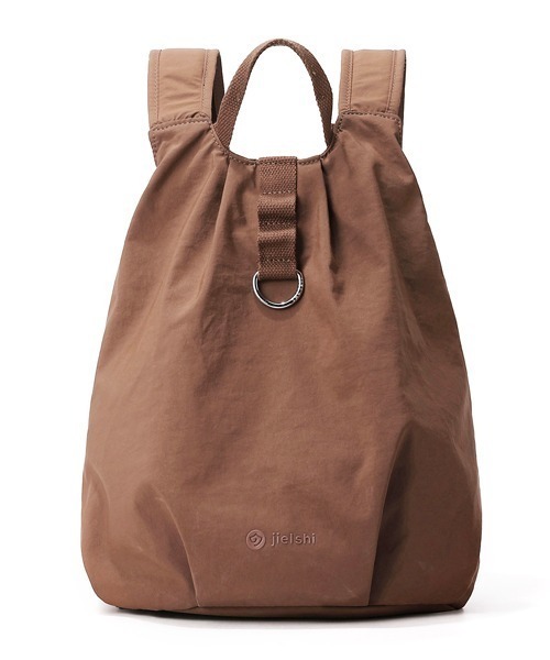 Alum'(アルム)の「Urban Loop Backpack/アーバンループバックパック(バックパック/リュック・レディース・ブラック/ホワイト/グリーン/ブラウン/パープル・FREE)」の3枚目の写真