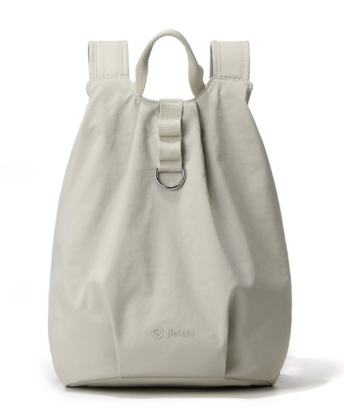 Alum'(アルム)の「Urban Loop Backpack/アーバンループバックパック(バックパック/リュック・レディース・ブラック/ホワイト/グリーン/ブラウン/パープル・FREE)」の2枚目の写真