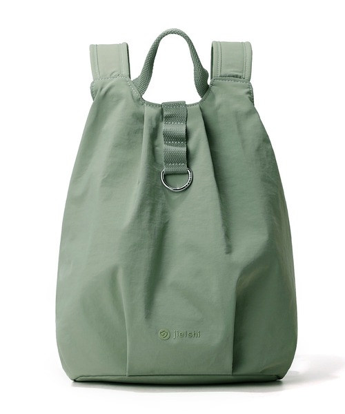 Alum'(アルム)の「Urban Loop Backpack/アーバンループバックパック(バックパック/リュック・レディース・ブラック/ホワイト/グリーン/ブラウン/パープル・FREE)」の4枚目の写真
