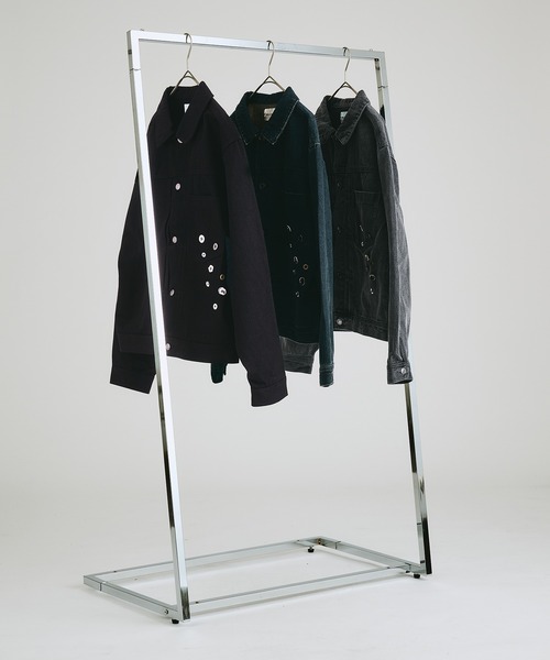 SELLE GLANT(セレグランテ)の「HEAVYWEIGHT BUTTON DESIGN DENIM JACKET / ヘビーウェイトボタンデザインデニムジャケット(デニムジャケット・メンズ・ダークグレー/ブラック/インディゴブルー・LARGE/MEDIUM/SMALL)」の4枚目の写真