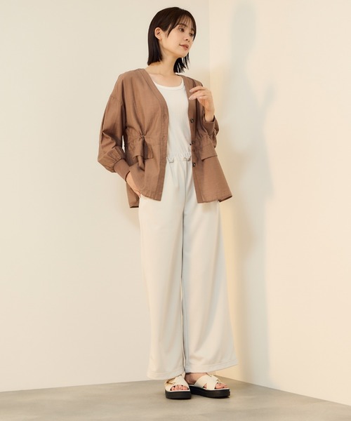 ketty(ケティ)の「【Smart-Glow】ウエストゴムワイドパンツ(その他パンツ・レディース・ブラック/ブラウン/ライトグレー・L/M)」の16枚目の写真