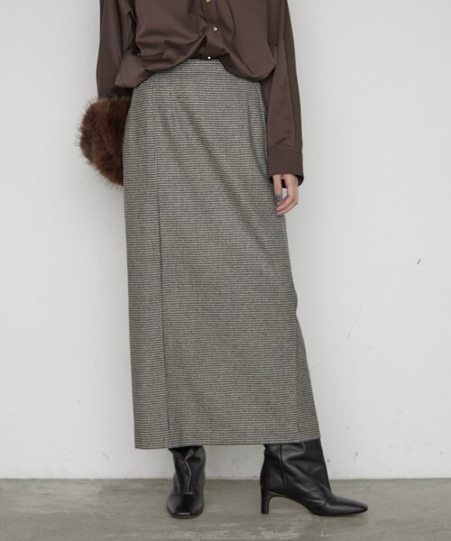 LOUNGEDRESS(ラウンジドレス)の「ガンクラブチェックタイトスカート(スカート・レディース・ブラック・38/36)」の3枚目の写真