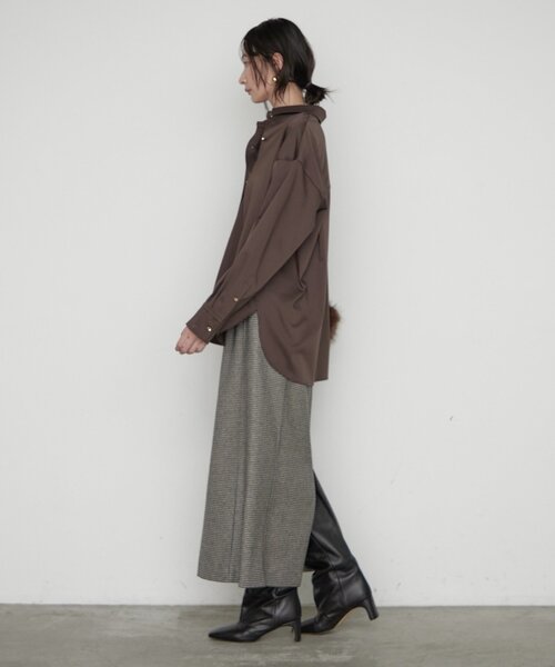 LOUNGEDRESS(ラウンジドレス)の「ガンクラブチェックタイトスカート(スカート・レディース・ブラック・38/36)」の9枚目の写真