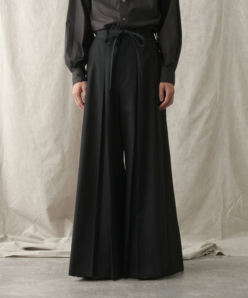 HARE(ハレ)の「【NARRIL】ORIGATA-STYLE HAKAMA Slacks(その他パンツ・メンズ・ブラック/カーキ・MEDIUM/SMALL)」の10枚目の写真