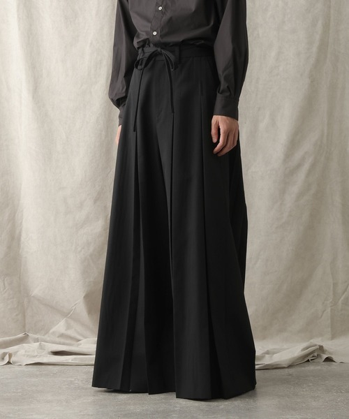 HARE(ハレ)の「【NARRIL】ORIGATA-STYLE HAKAMA Slacks(その他パンツ・メンズ・ブラック/カーキ・MEDIUM/SMALL)」の11枚目の写真