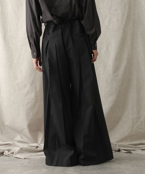 HARE(ハレ)の「【NARRIL】ORIGATA-STYLE HAKAMA Slacks(その他パンツ・メンズ・ブラック/カーキ・MEDIUM/SMALL)」の13枚目の写真