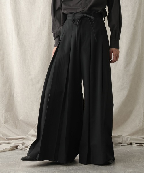 HARE(ハレ)の「【NARRIL】ORIGATA-STYLE HAKAMA Slacks(その他パンツ・メンズ・ブラック/カーキ・MEDIUM/SMALL)」の14枚目の写真