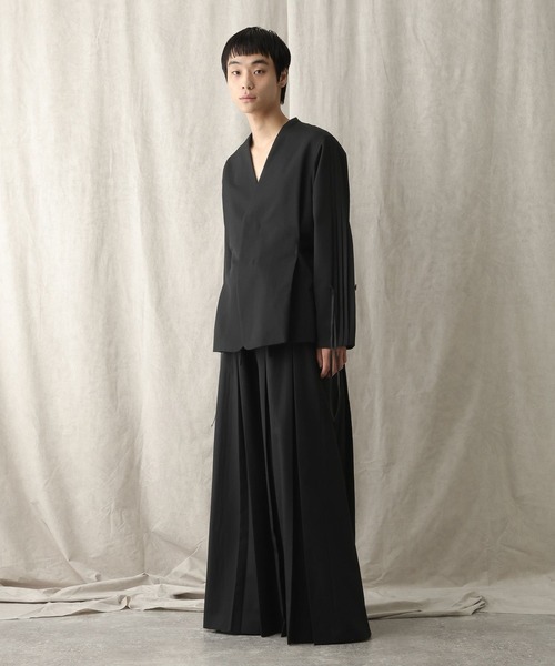 HARE(ハレ)の「【NARRIL】ORIGATA-STYLE HAKAMA Slacks(その他パンツ・メンズ・ブラック/カーキ・MEDIUM/SMALL)」の16枚目の写真