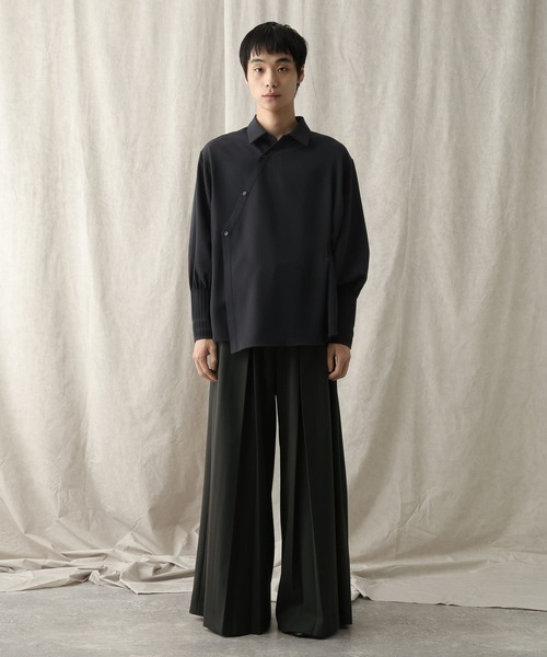 HARE(ハレ)の「【NARRIL】ORIGATA-STYLE HAKAMA Slacks(その他パンツ・メンズ・ブラック/カーキ・MEDIUM/SMALL)」の18枚目の写真