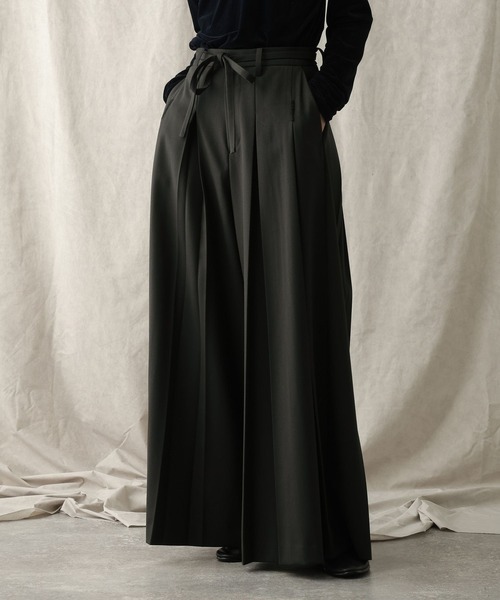 HARE(ハレ)の「【NARRIL】ORIGATA-STYLE HAKAMA Slacks(その他パンツ・メンズ・ブラック/カーキ・MEDIUM/SMALL)」の22枚目の写真