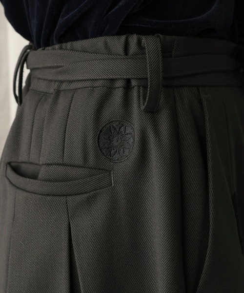 HARE(ハレ)の「【NARRIL】ORIGATA-STYLE HAKAMA Slacks(その他パンツ・メンズ・ブラック/カーキ・MEDIUM/SMALL)」の7枚目の写真