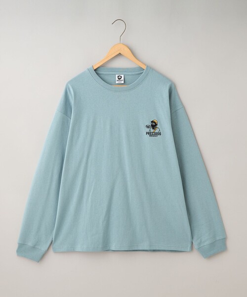 coen(コーエン)の「【WEB限定】モジャッシュ胸ポイントロングスリーブTシャツ(Tシャツ/カットソー・メンズ・マスタード/ターコイズブルー系/ブラック/その他2/その他1/ホワイト・L/M)」の3枚目の写真