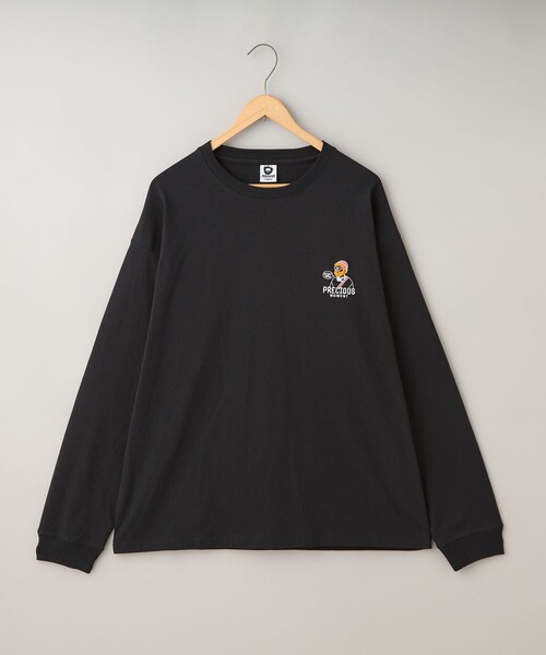 coen(コーエン)の「【WEB限定】モジャッシュ胸ポイントロングスリーブTシャツ(Tシャツ/カットソー・メンズ・マスタード/ターコイズブルー系/ブラック/その他2/その他1/ホワイト・L/M)」の6枚目の写真