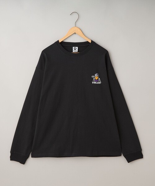 coen(コーエン)の「【WEB限定】モジャッシュ胸ポイントロングスリーブTシャツ(Tシャツ/カットソー・メンズ・マスタード/ターコイズブルー系/ブラック/その他2/その他1/ホワイト・L/M)」の2枚目の写真