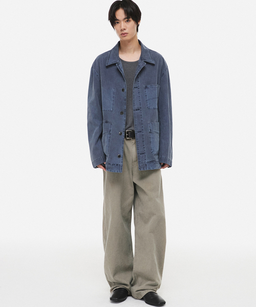 DNSR(ディーエヌエスアール)の「リラックスカーブドガーメントアッシュカーキ(その他パンツ・レディース・その他・SMALL/MEDIUM/LARGE/X-LARGE)」の2枚目の写真