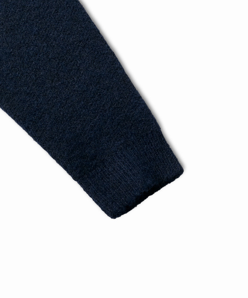 VELNUS（ベルナス）の「【VELNUS】Wool-Blend Short Crew Neck Cardigan/ウールミックスショートクルーネックカーディガン（カーディガン/ボレロ・メンズ・ブラック/ネイビー/グレー・S/M/L）」の14枚目の写真