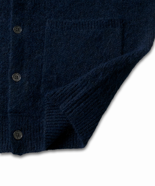 VELNUS（ベルナス）の「【VELNUS】Wool-Blend Short Crew Neck Cardigan/ウールミックスショートクルーネックカーディガン（カーディガン/ボレロ・メンズ・ブラック/ネイビー/グレー・S/M/L）」の15枚目の写真