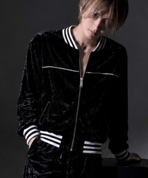 SILVER BULLET（シルバーバレット）の「『RUDOL/ルドル』ラインリブベロアトラックジャケット（ブルゾン）」