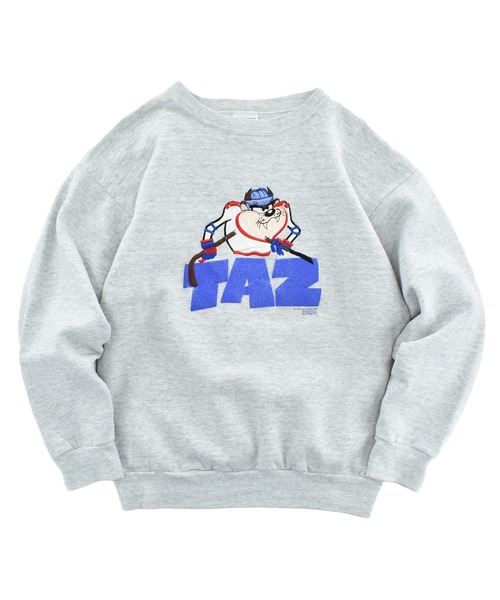 USED】90's TULTEX “Looney Tune/TAZ” キャラクター スウェット