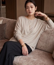 STYLE DELI（スタイルデリ）の「【DELI by】ソフトドレープ ワイドプルオーバー（Tシャツ/カットソー）」