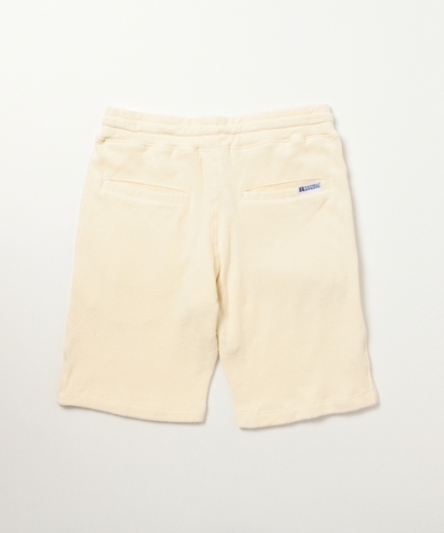 B:MING by BEAMS（ビーミングバイビームス）の「【Smart5月号掲載】RUSSEL ATHLETIC×ビーミング by ビームス / 別注 両面パイルショーツ（その他パンツ・メンズ・オフホワイト/グレー/キャメル/ネイビー・LARGE/SMALL/MEDIUM）」の5枚目の写真